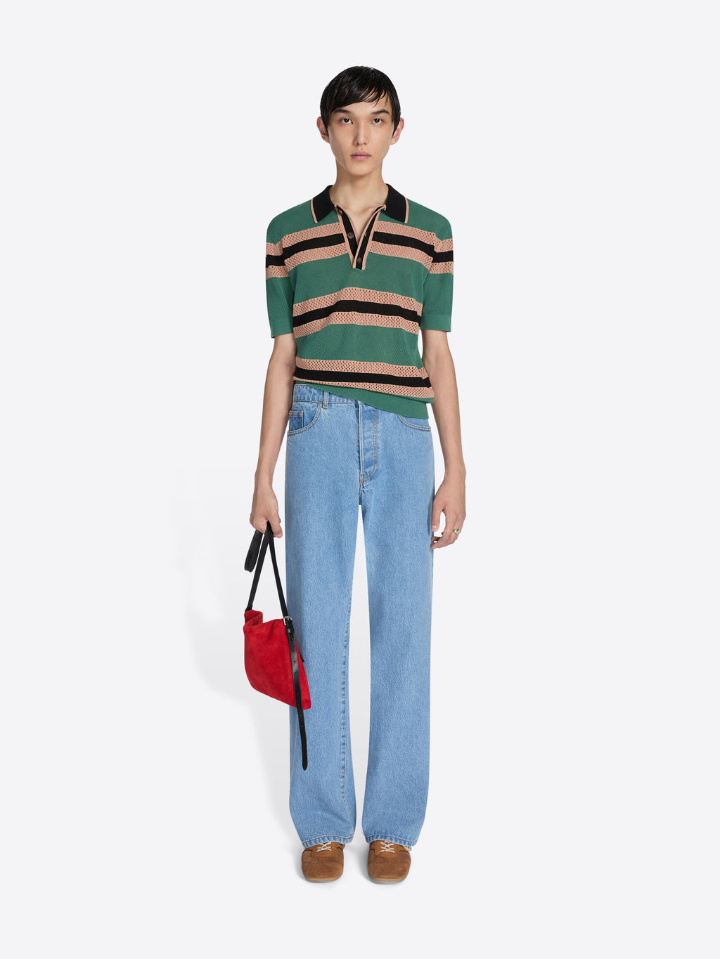 Striped Polo Shirt