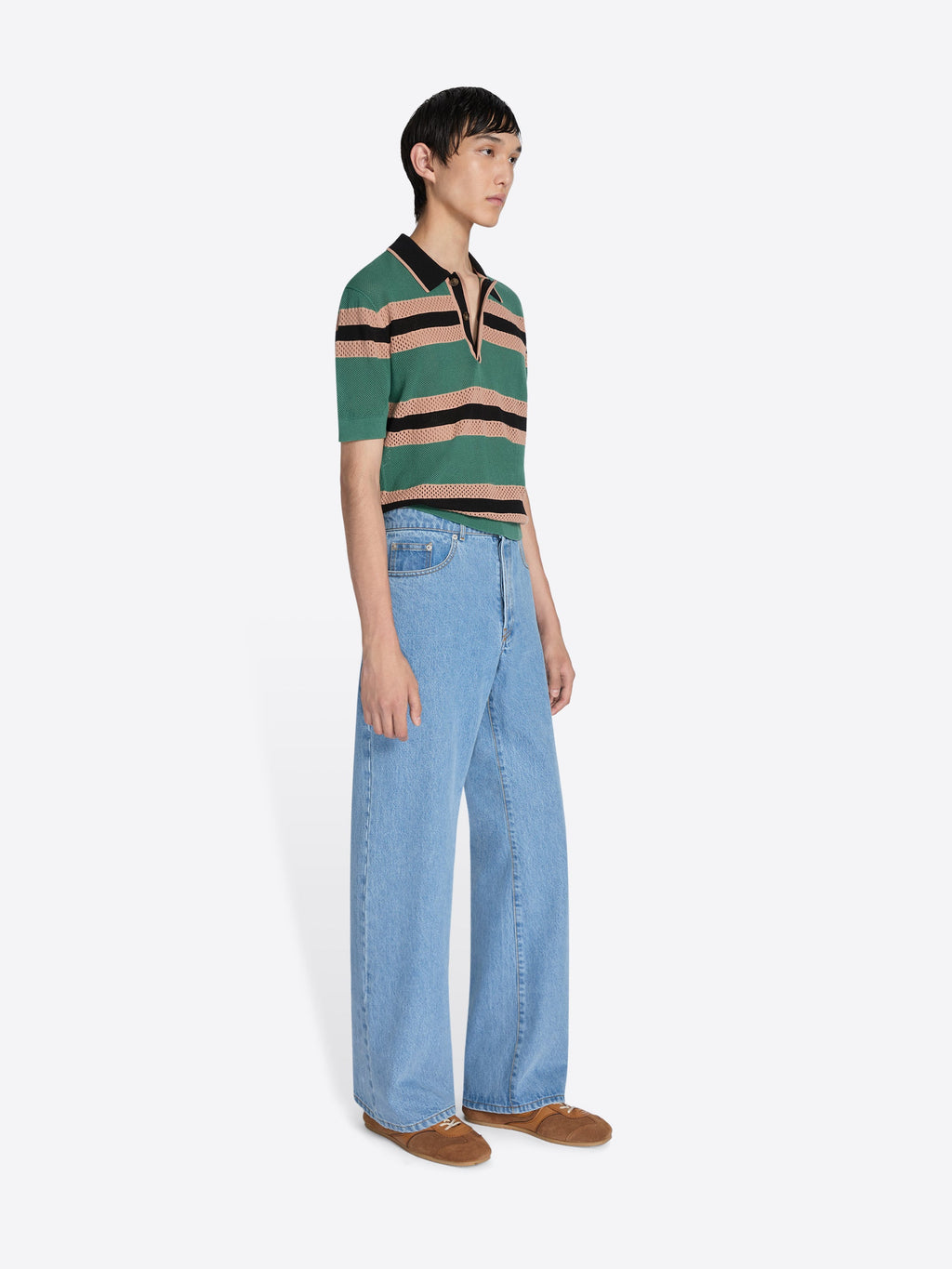 Striped Polo Shirt