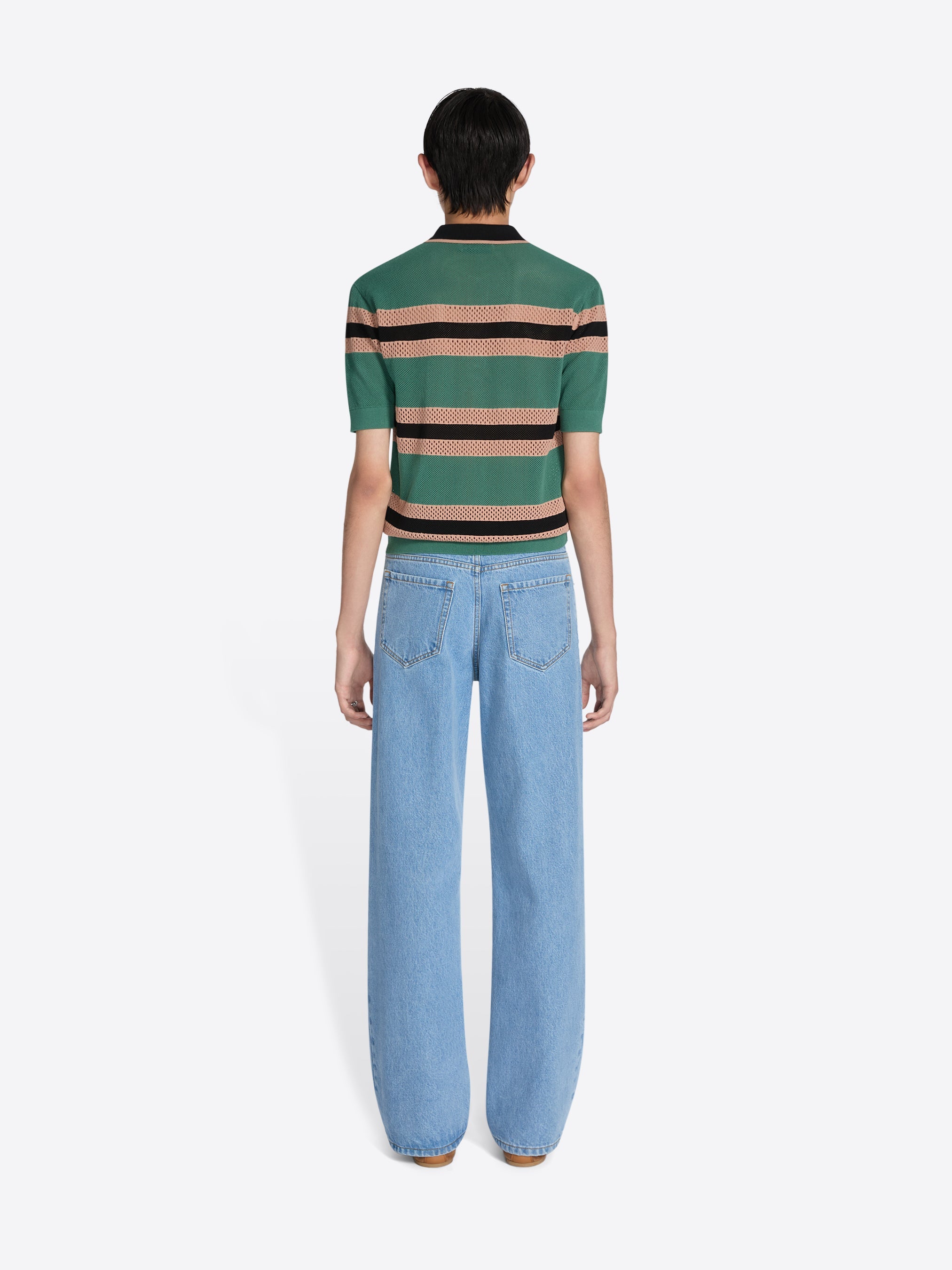 Striped Polo Shirt