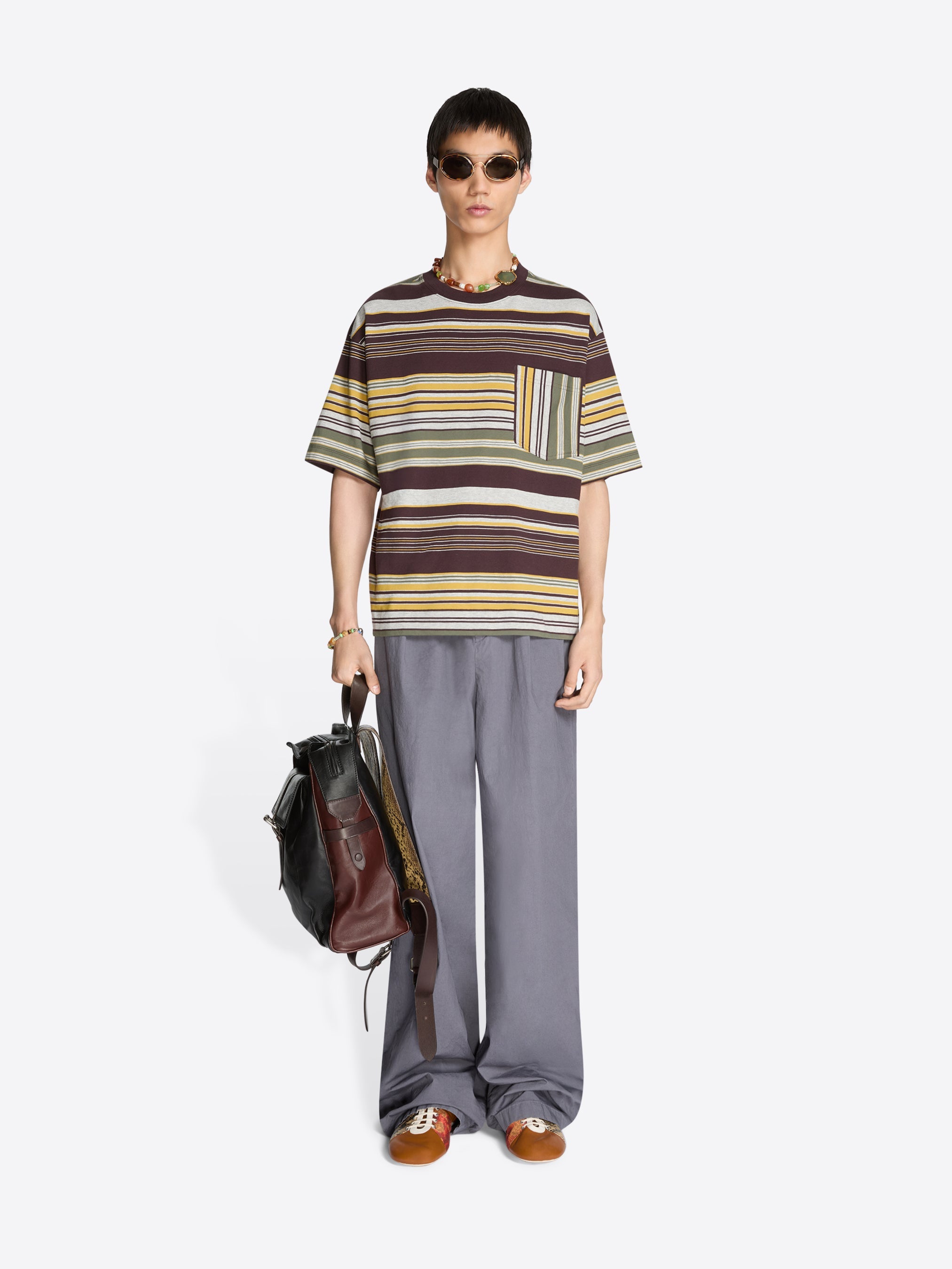 Striped Cotton Tee