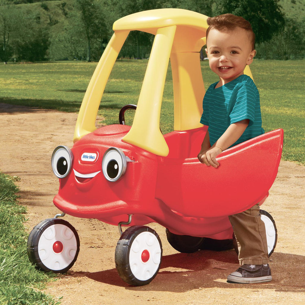 Cozy Coupe® - Foot-Powered Toddler Car with Parent Push Handle for Indoor and Outdoor Riding Adventures