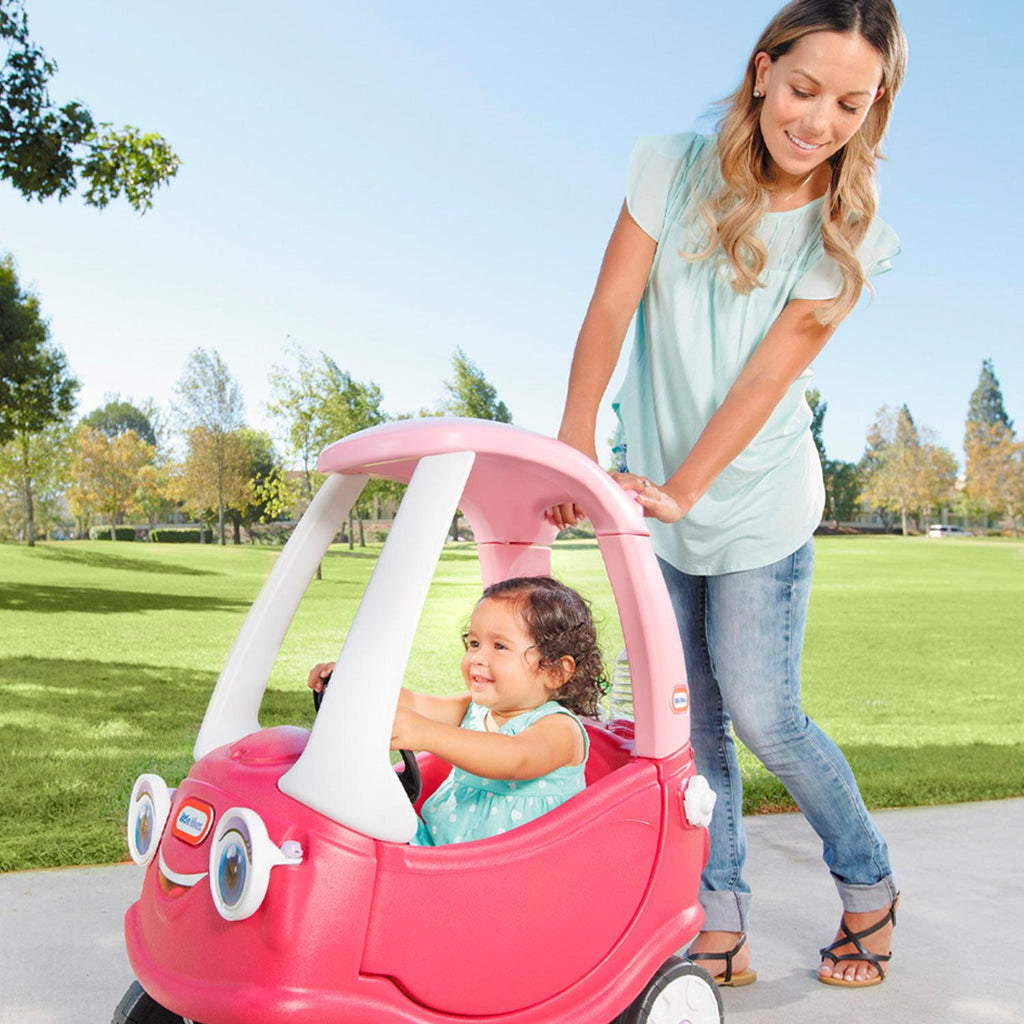 Princess Cozy Coupe® - Princess-Themed Coupe with Removable Floorboard for Growing Toddler Riding Adventures
