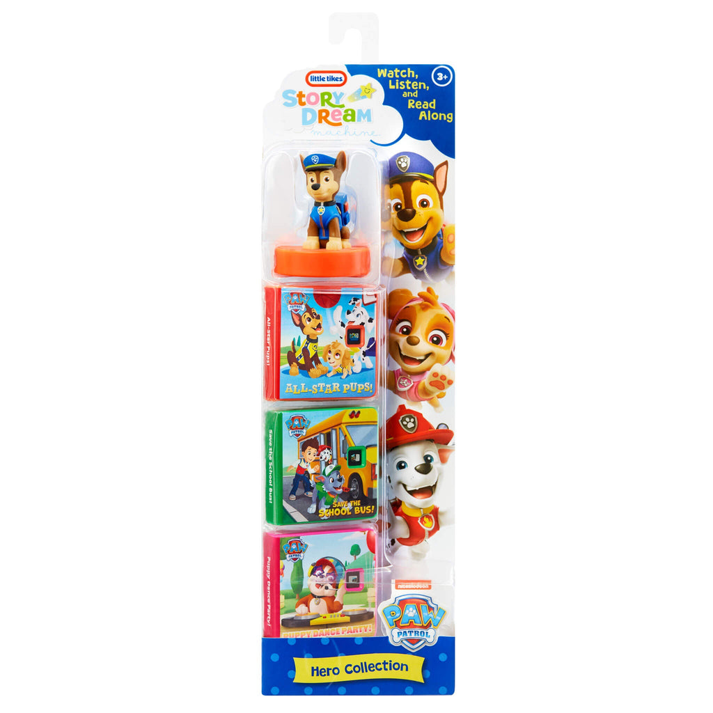 Story Dream Machine™ Paramount PAW Patrol Hero Collection - PAW Patrol Story Collection with Light Effects for Interactive Storytime and Read-Along Play