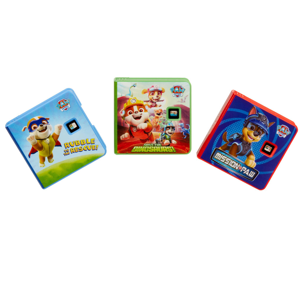 Story Dream Machine™ Paramount Paw Patrol Exploration Collection - Projector Story Pack with Character and Light Effects for Read-Along Missions and Storytime