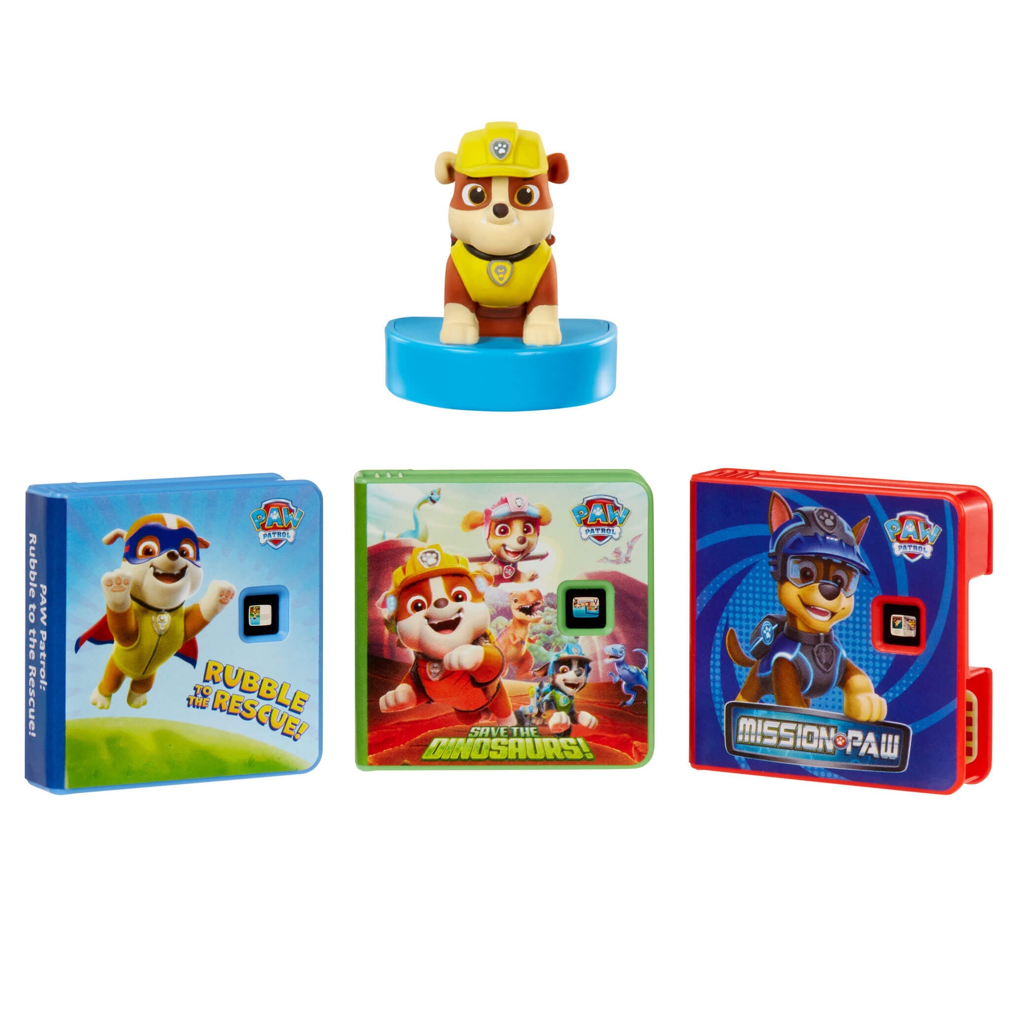 Story Dream Machine™ Paramount Paw Patrol Exploration Collection - Projector Story Pack with Character and Light Effects for Read-Along Missions and Storytime