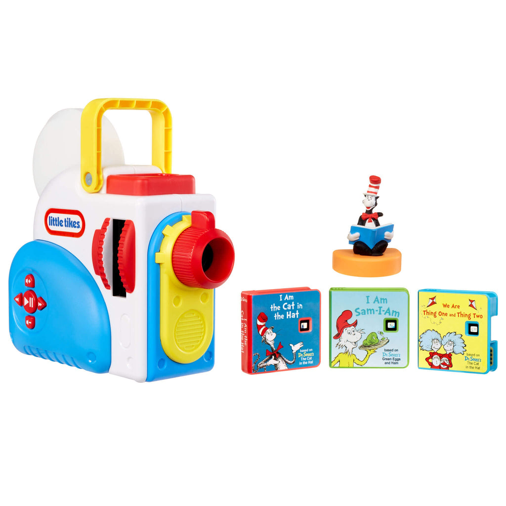 Story Dream Machine™ Dr. Seuss Starter Pack - Dr. Seuss Read-Along Set with Character Figurine for Interactive Bedtime and Anytime Storytelling