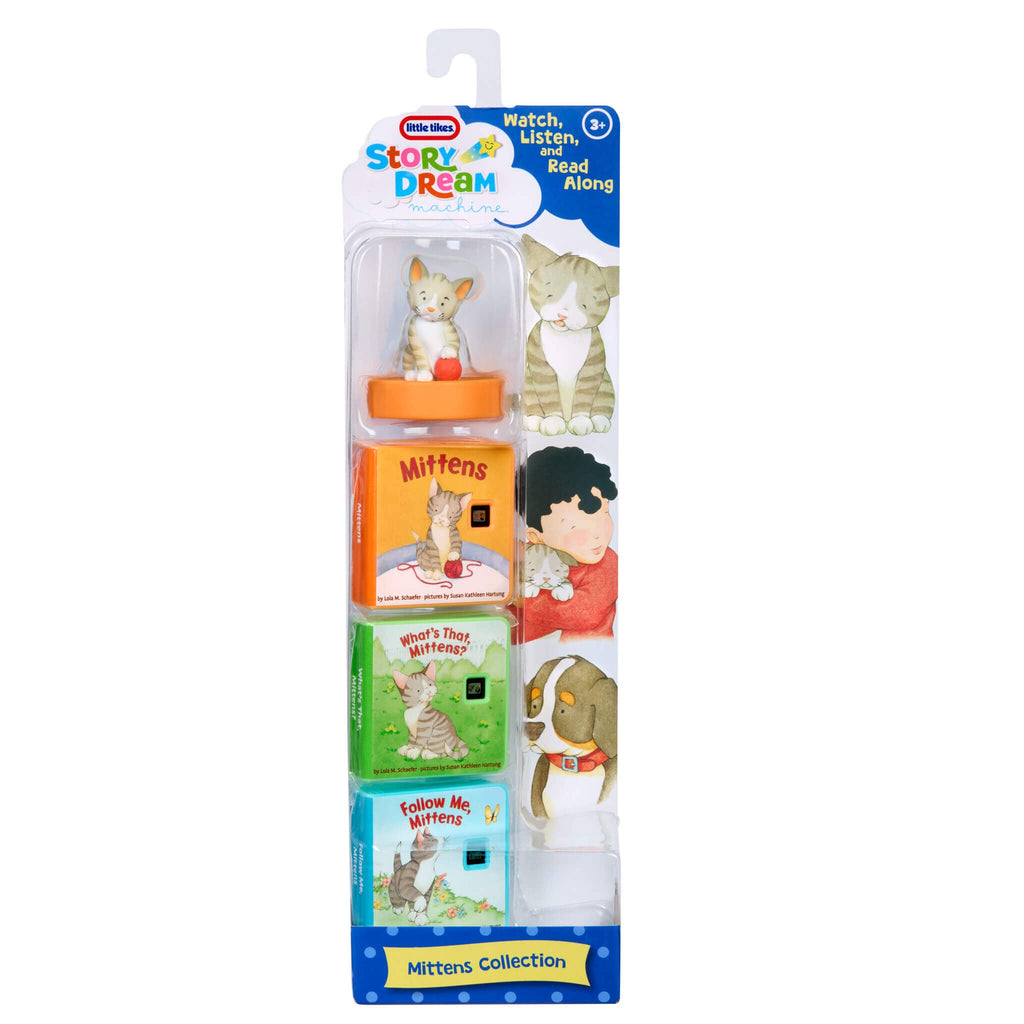 Story Dream Machine™ Harper Collins Mittens Collection - HarperCollins Read-Along Pack with Character for Cat-Themed Storytime and Reading Play