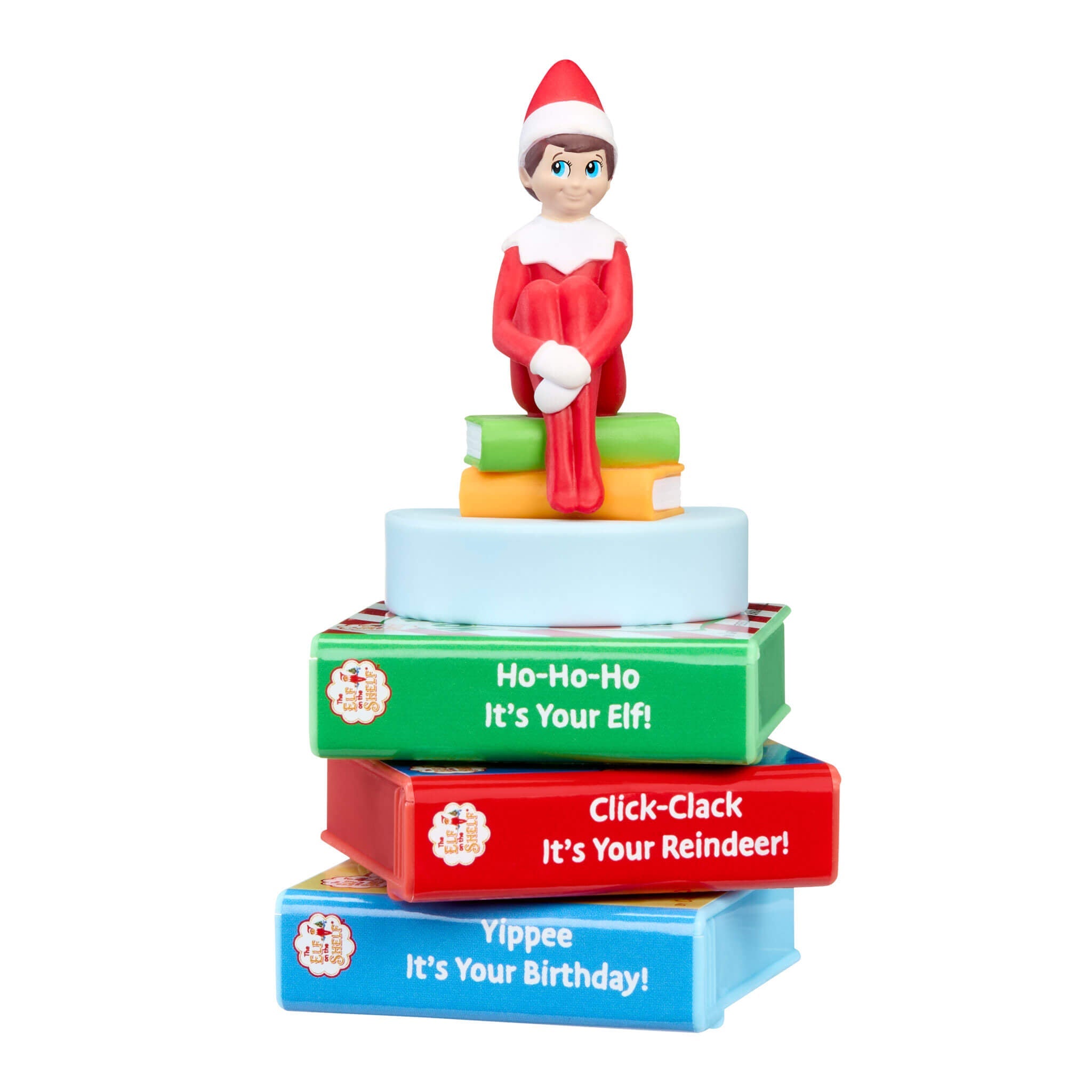 Story Dream Machine™ The Elf on the Shelf Santaverse North Pole Friends Collection - Three Santaverse Stories with Night-Light Effects for Seasonal Read-Along Storytime
