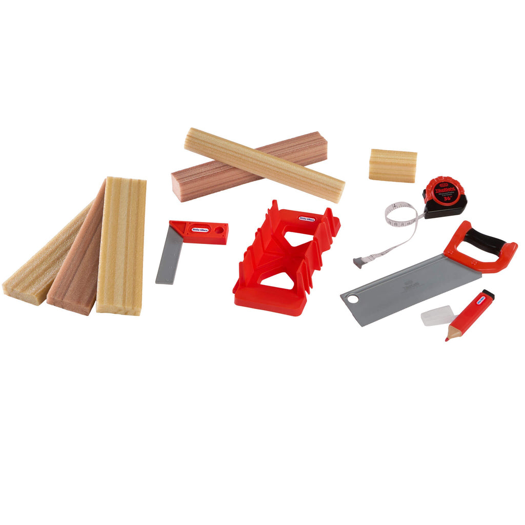 Creative Construction™ Measure and Cut Set - Realistic Measure-and-Cut Tools for Building Play for Early Construction Concepts and Role Play