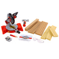 Creative Construction™ Power Cuts Set - Kid-Friendly Cutting Tools and Building Pieces for Workshop Role Play and Creative Projects