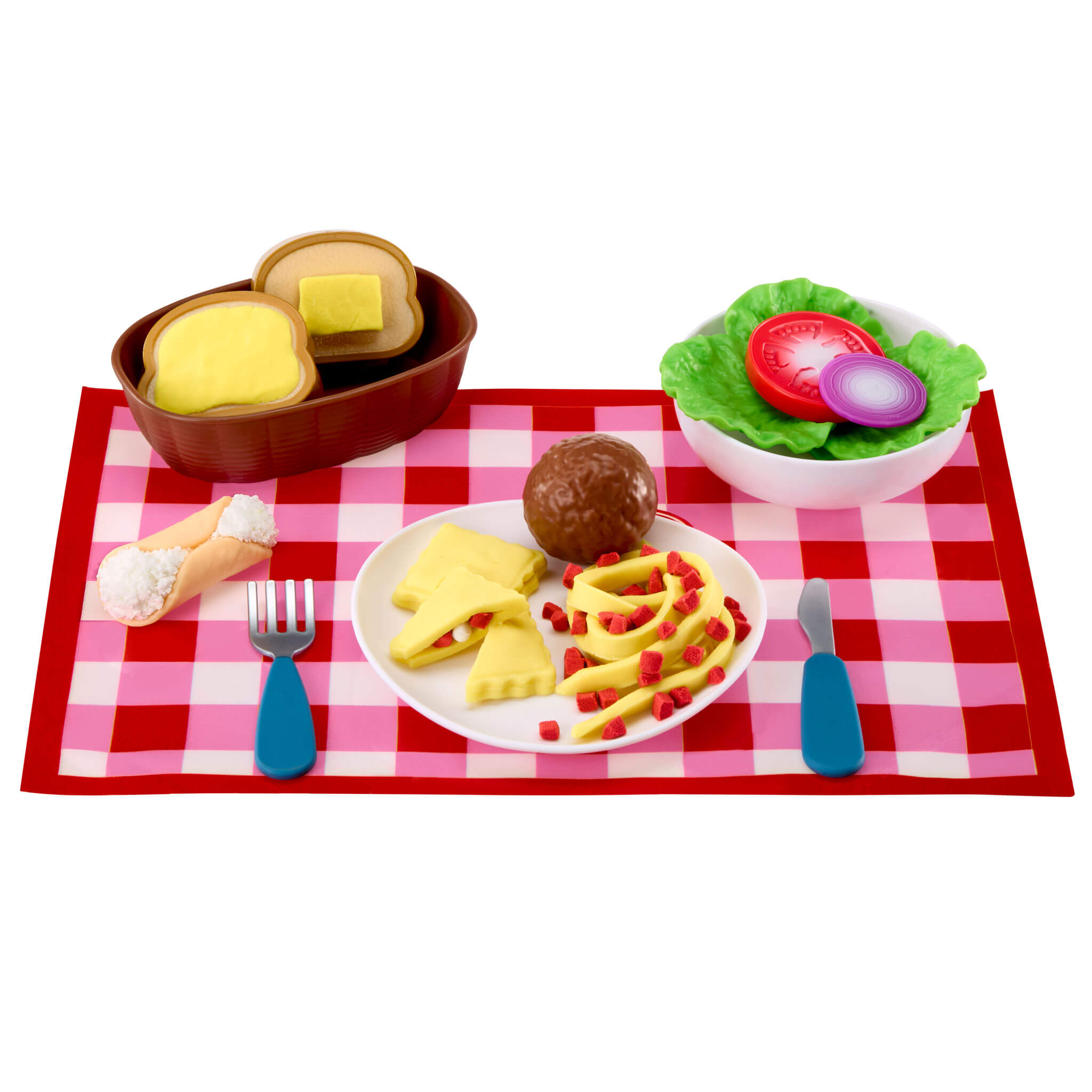 Creative Chefs™ Italian Restaurant Kit - Italian Cooking Kit with Reusable Ingredients for Pretend Pasta Making and Restaurant Role Play