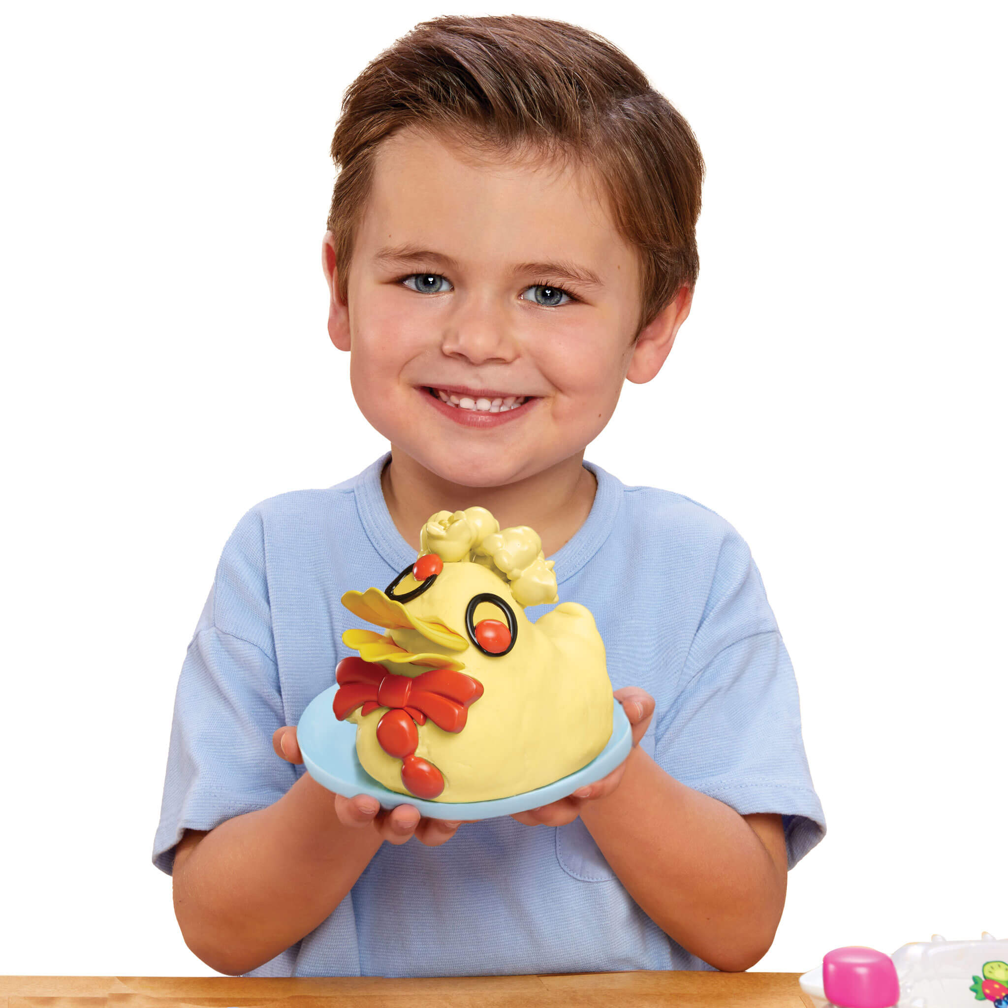 Creative Chefs™ Bluey - Duck Cake Kit - Bluey Duck Cake Set with Reusable Make-It Mix for Creative Dessert Role Play