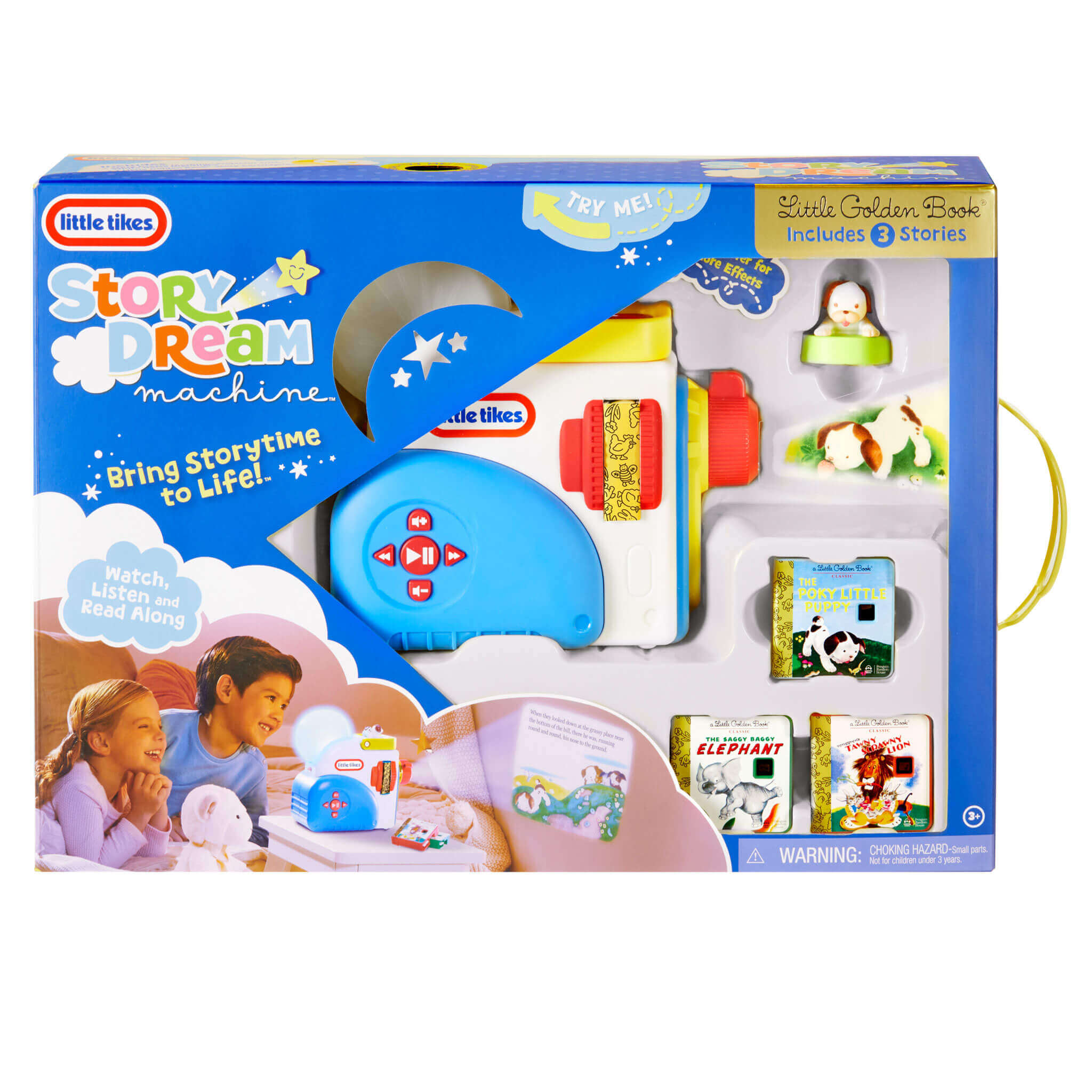 Story Dream Machine™ Little Golden Book Starter Pack - Little Golden Book Read-Along Pack with Character for Projected Storytime at Home or On the Go