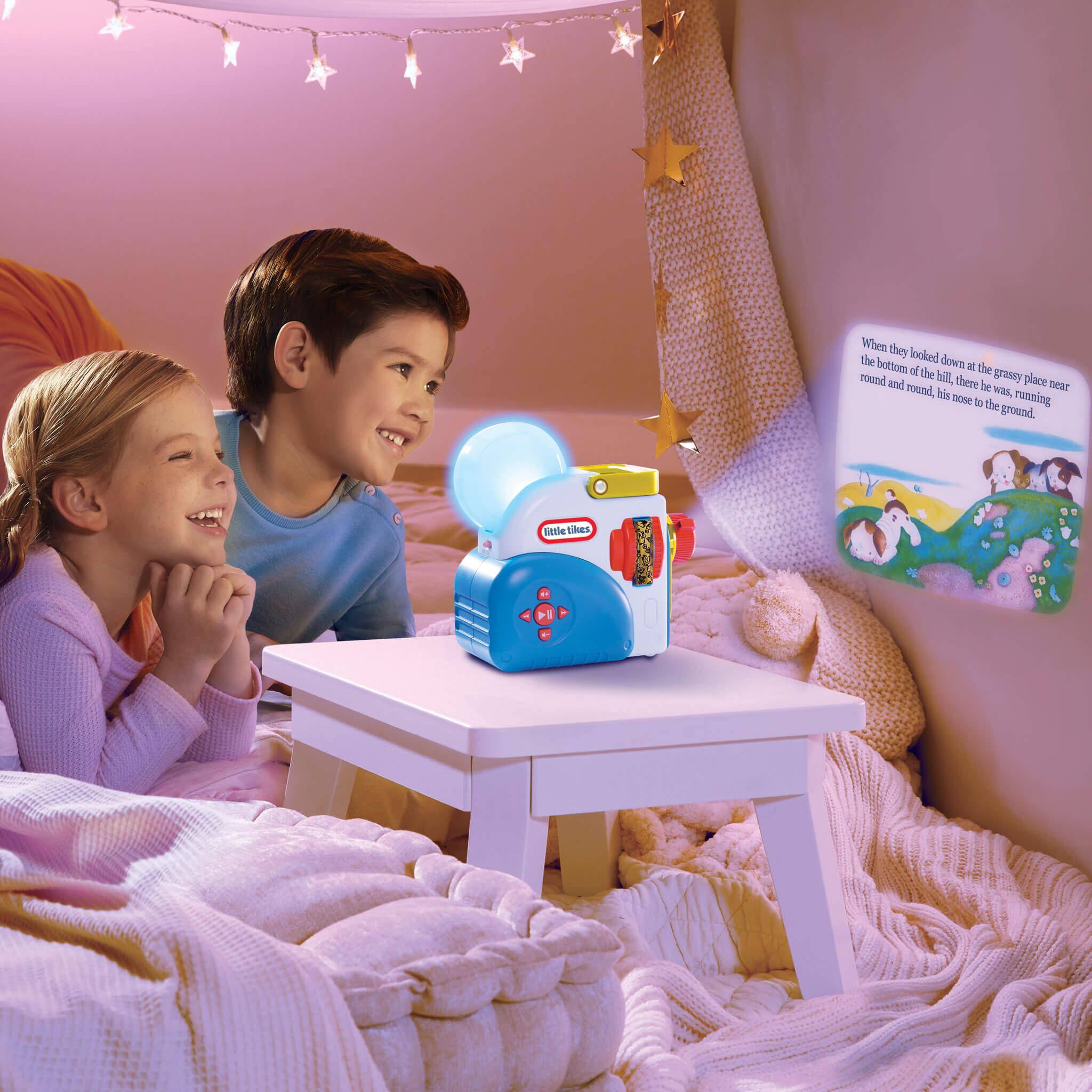 Story Dream Machine™ Little Golden Book Starter Pack - Little Golden Book Read-Along Pack with Character for Projected Storytime at Home or On the Go