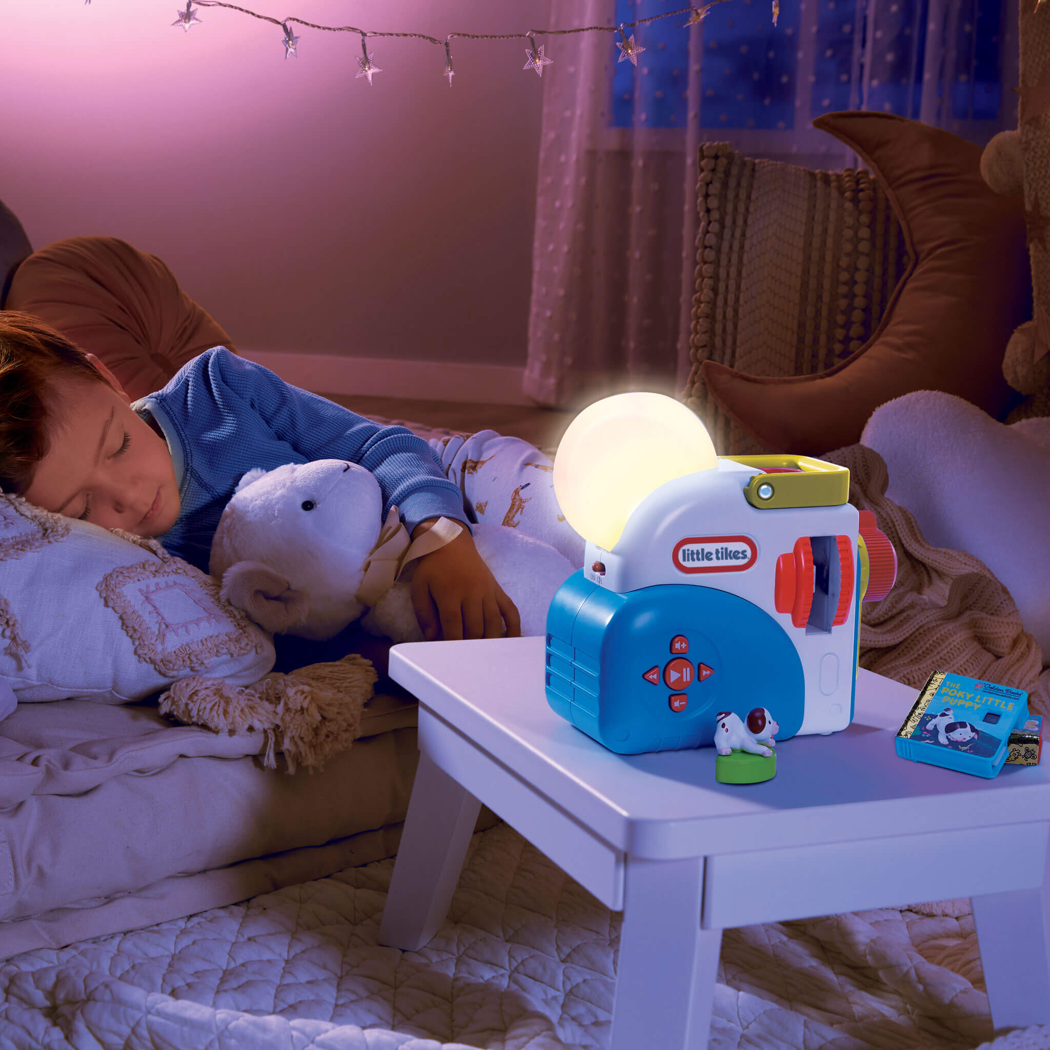 Story Dream Machine™ Little Golden Book Starter Pack - Little Golden Book Read-Along Pack with Character for Projected Storytime at Home or On the Go