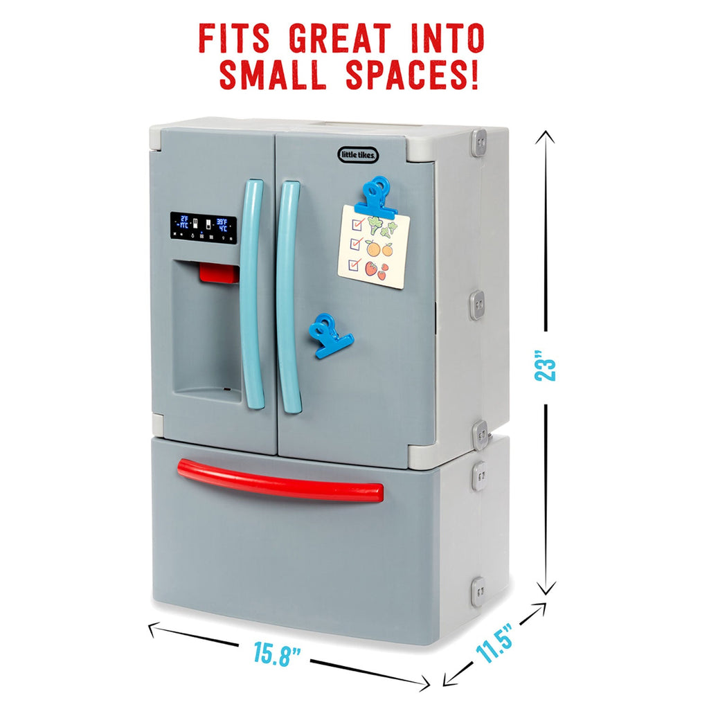 First Fridge - Interactive Play Refrigerator with Working Details for Kitchen Role Play and Food Organization