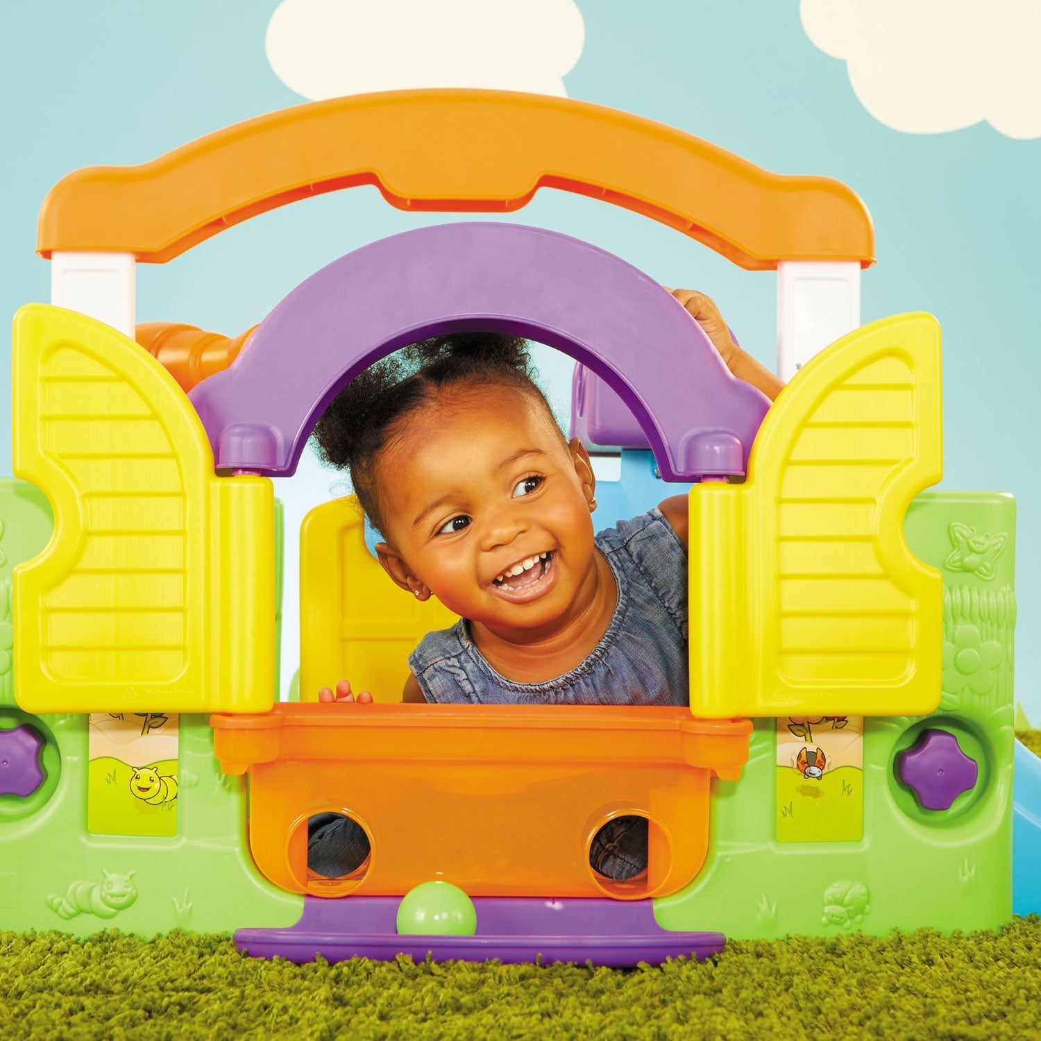 Activity Garden™ - Enclosed-to-Open Activity Garden for Growing Babies for Sensory Discovery and Early Play